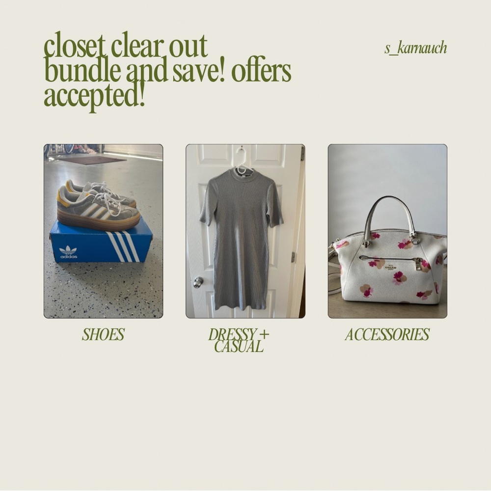 check out my closet! bundle & save!
